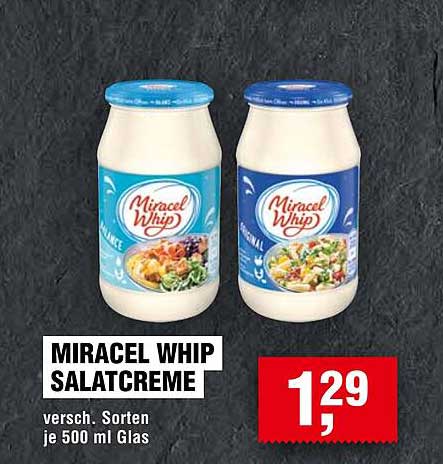 MIRACEL WHIP SALATCREME - 500 ml Glas