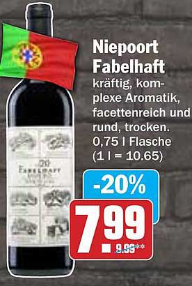 Niepoort Fabelhaft Rotwein, 0,75 l