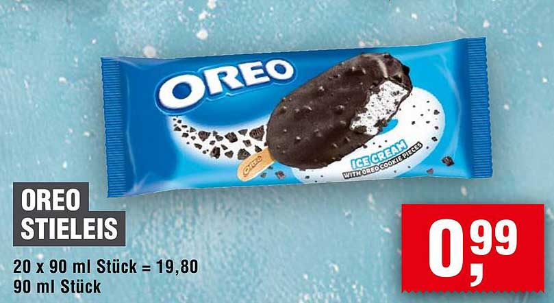 OREO Stieleis 90 ml Stück