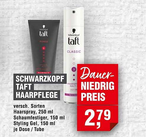 SCHWARZKOPF TAFT HAARPFLEGE