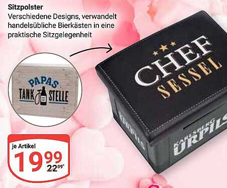 Sitzpolster – Praktische Sitzgelegenheit im stylischen Design