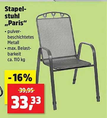 Stapelstuhl "Paris"