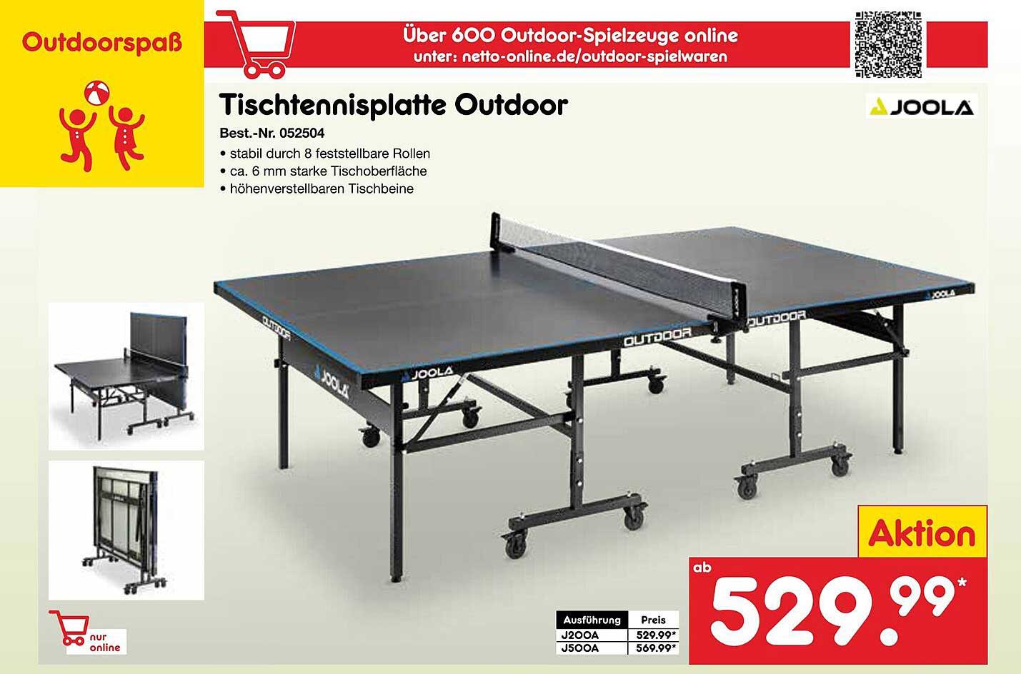 Tischtennisplatte Outdoor - JOOLA