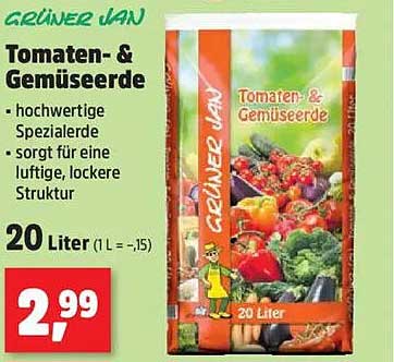 Tomaten- & Gemüseerde von GRÜNER JAN