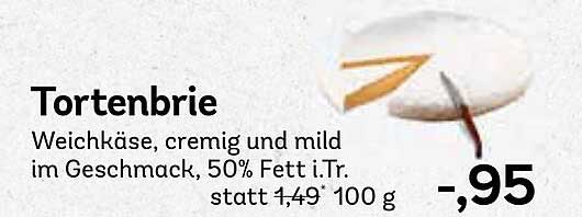Tortenbrie - Weichkäse, cremig und mild im Geschmack