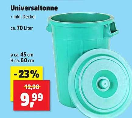 Universaltonne - inkl. Deckel, ca. 70 Liter