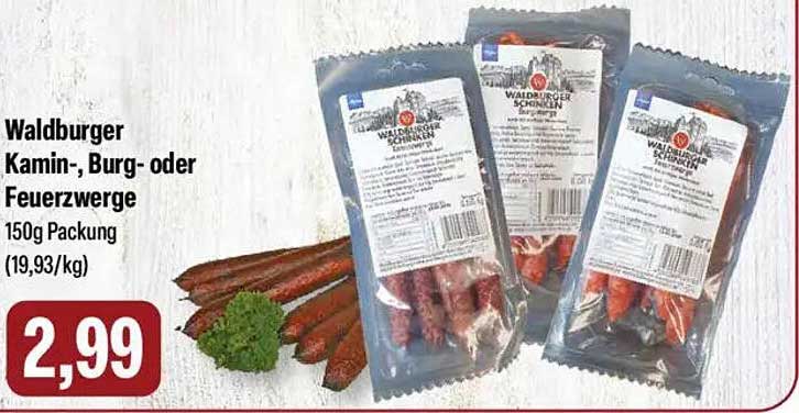 Waldburger Kamin-, Burg- oder Feuerzwerge 150g Packung