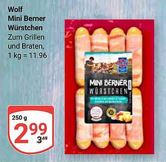 Wolf Mini Berner Würstchen