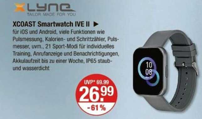 XCOAST Smartwatch IVE II