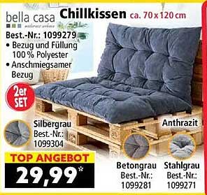 bella casa Chillkissen ca. 70 x 120 cm