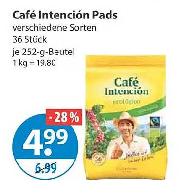 Café Intención Pads