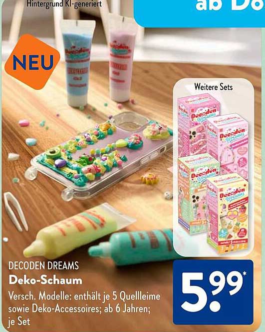 DECODEN DREAMS Deko-Schaum