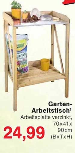 Garten-Arbeitstisch¹