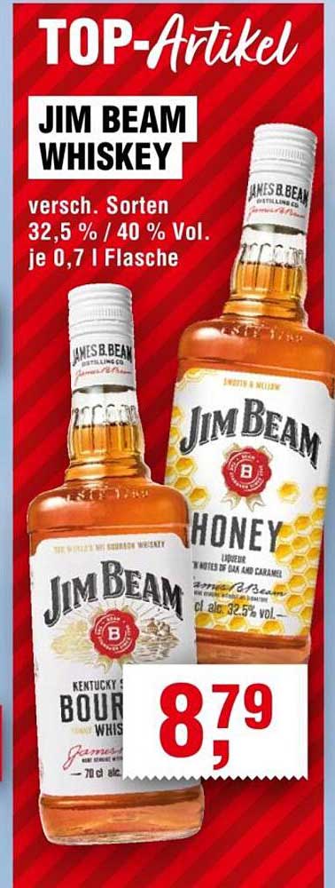 JIM BEAM WHISKEY