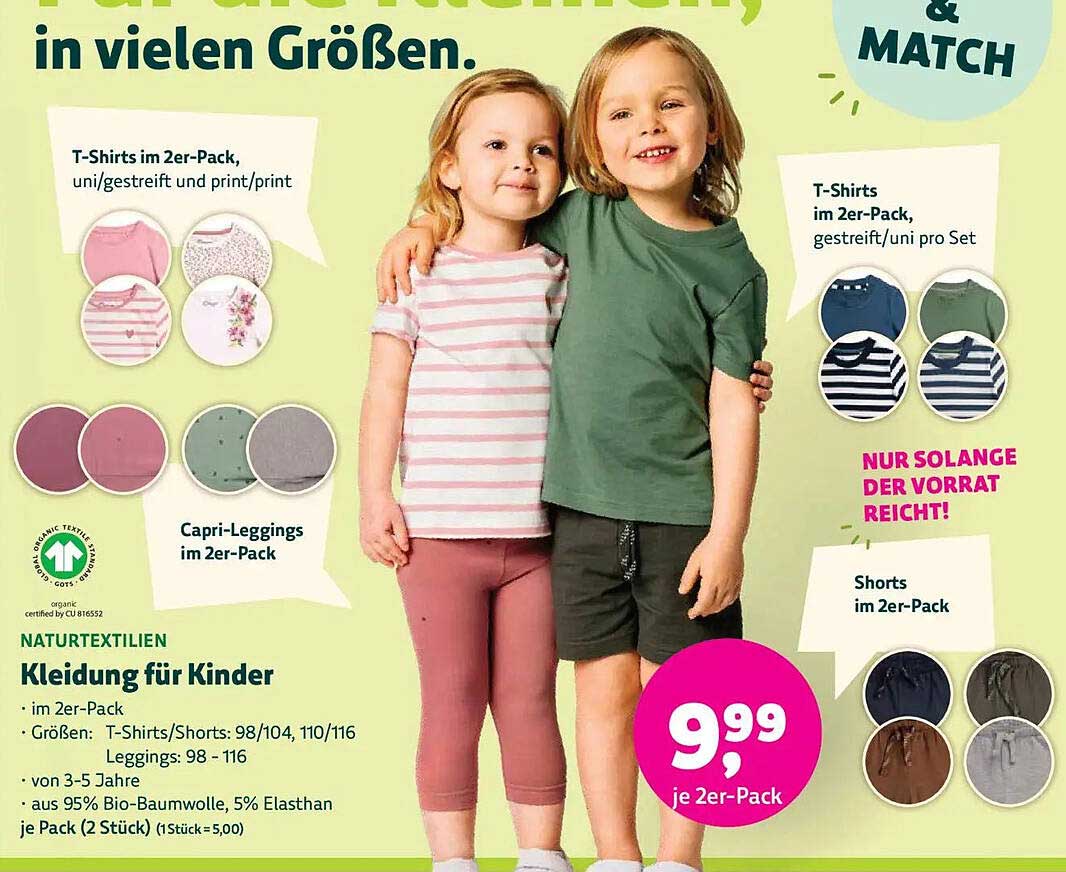 Kleidung für Kinder