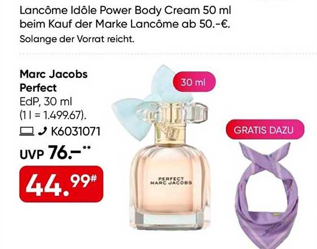 Marc Jacobs Perfect EdP, 30 ml