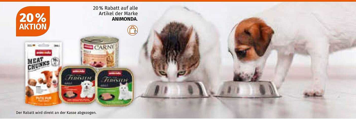 20% Rabatt auf alle Artikel der Marke ANIMONDA