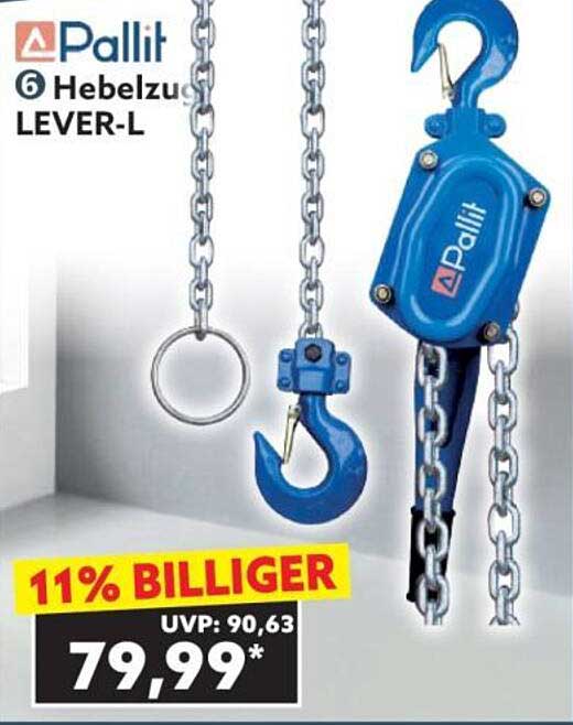 6 Hebelzug LEVER-L von Pallit