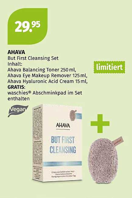 AHAVA But First Cleansing Set
