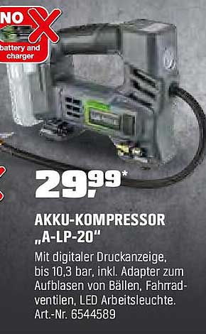 AKKU-KOMPRESSOR „A-LP-20“