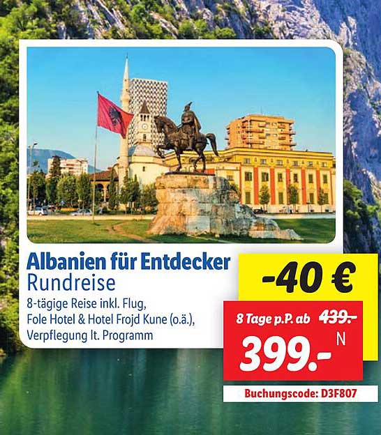 Albanien für Entdecker Rundreise