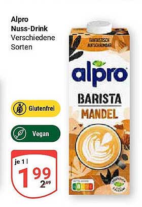 Alpro Nuss-Drink Barista Mandel