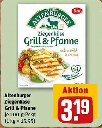 Altenburger Ziegenkäse Grill & Pfanne 200g
