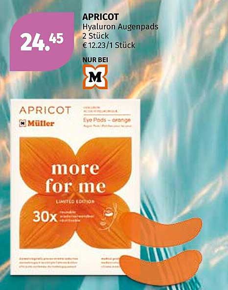 APRILCOT Hyaluron Augenpads 2 Stück