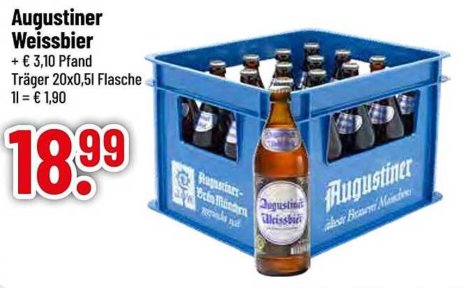 Augustiner Weissbier 20x0,5l