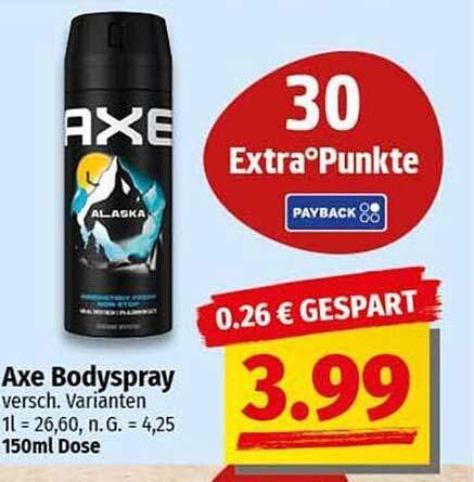 Axe Bodyspray Alaska 150ml