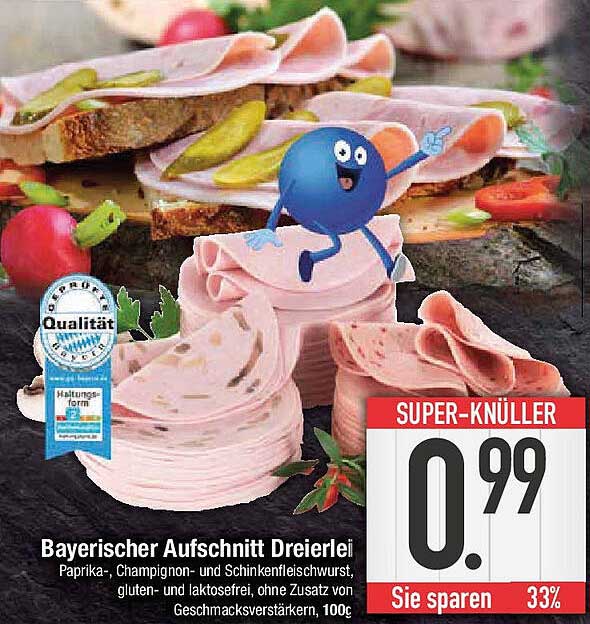 Bayerischer Aufschnitt Dreierlei