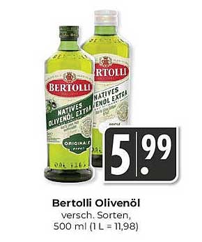Bertolli Olivenöl - verschiedene Sorten, 500 ml
