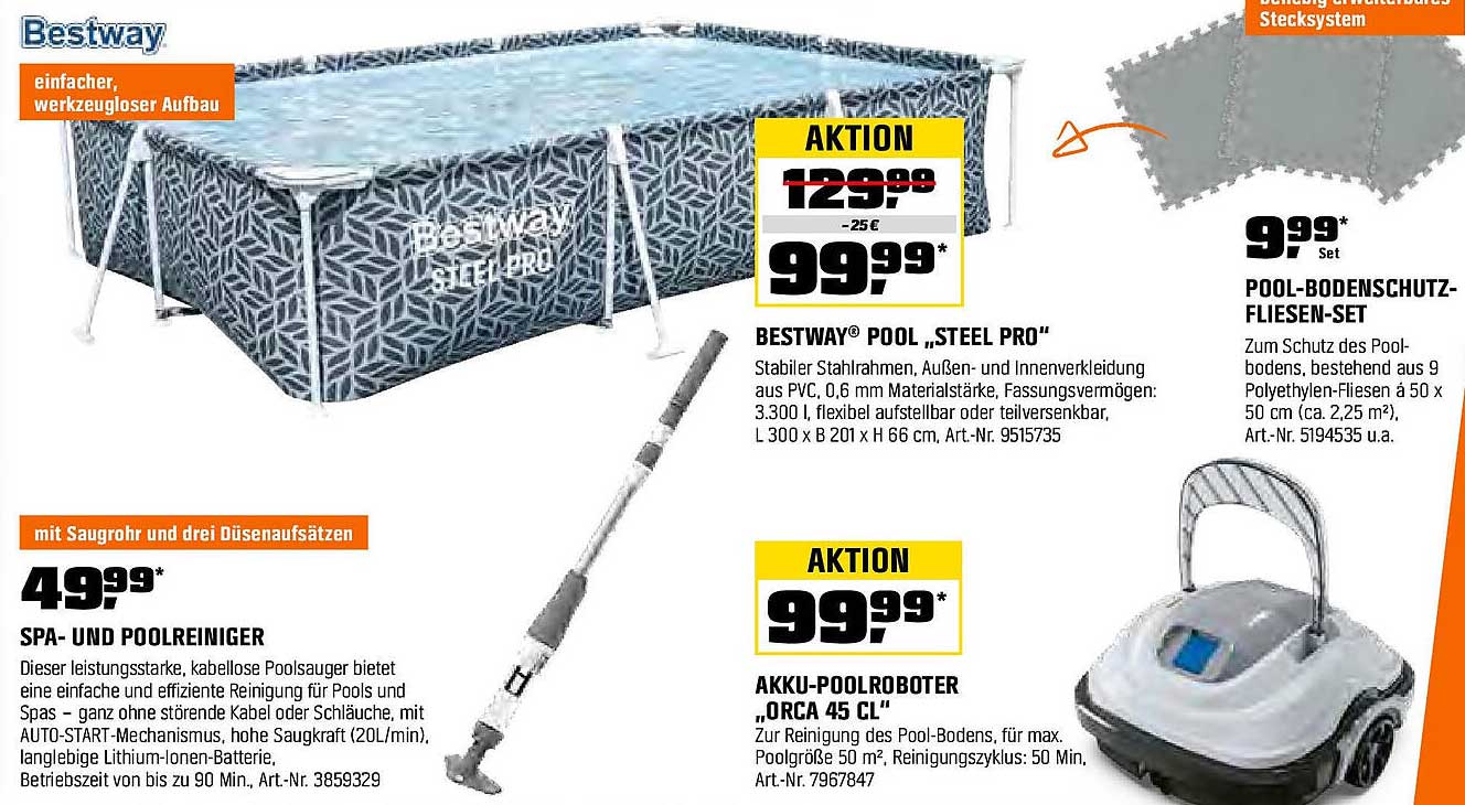BESTWAY® POOL „STEEL PRO“