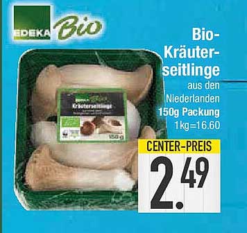 Bio-Kräuterseitlinge aus den Niederlanden 150g