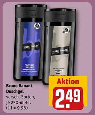 Bruno Banani Duschgel, verschiedene Sorten, je 250-ml-Fl.