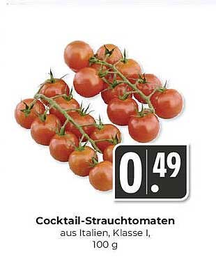 Cocktail-Strauchtomaten aus Italien, Klasse I, 100 g
