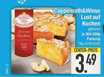 Coppenrath&Wiese Lust auf Kuchen gefroren