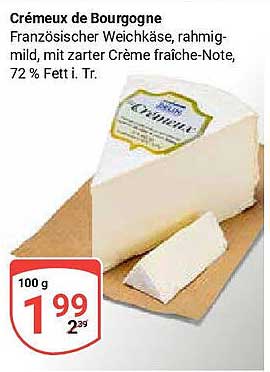 Crèmeux de Bourgogne - Französischer Weichkäse, rahmig-mild
