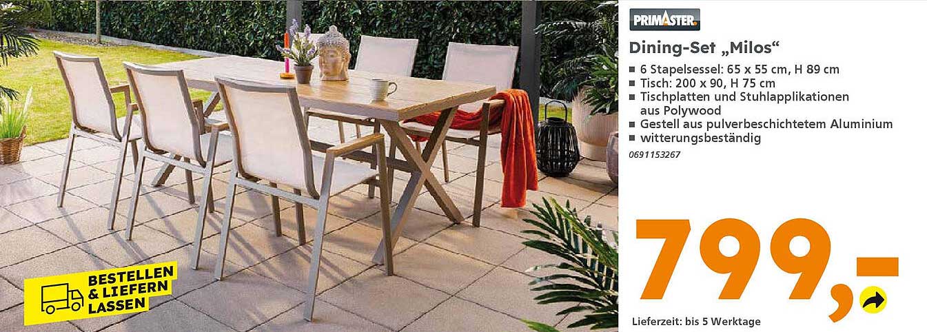 Dining-Set „Milos“