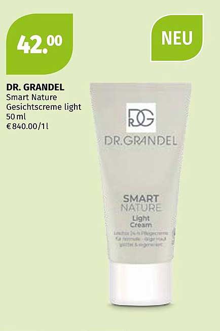 DR. GRANDEL Smart Nature Gesichtscreme light 50 ml