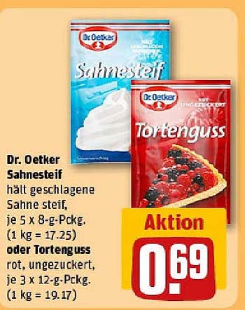 Dr. Oetker Sahnefest oder Tortenguss – Das perfekte Duo für Ihre Desserts