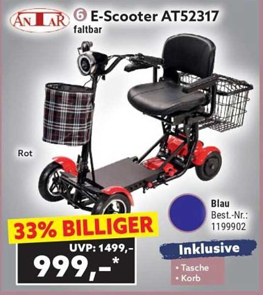 E-Scooter AT52317 faltbar
