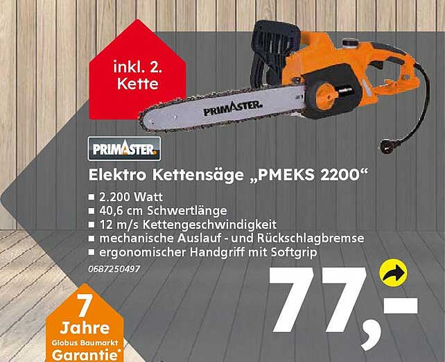 Elektro Kettensäge „PMEKS 2200“