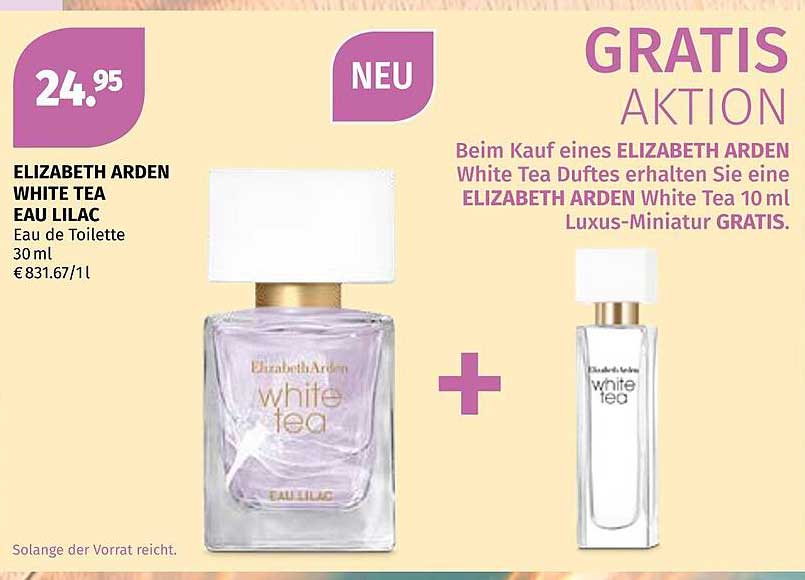 ELIZABETH ARDEN WHITE TEA EAU LILAC Eau de Toilette 30 ml