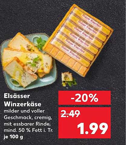 Elsässer Winzerkäse