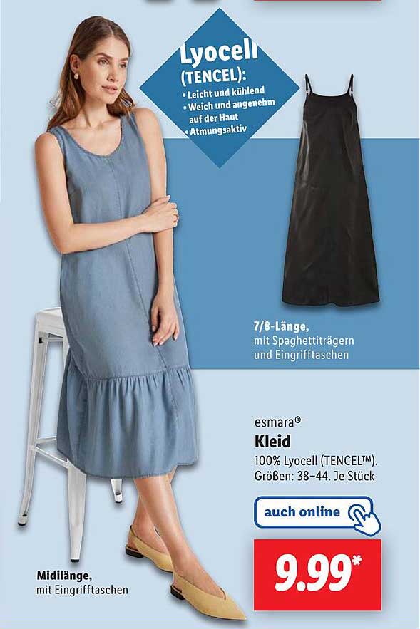 esmará Kleider aus 100% Lyocell (TENCEL™)