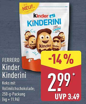 Ferrero Kinder Kinderini - 250-g-Packung