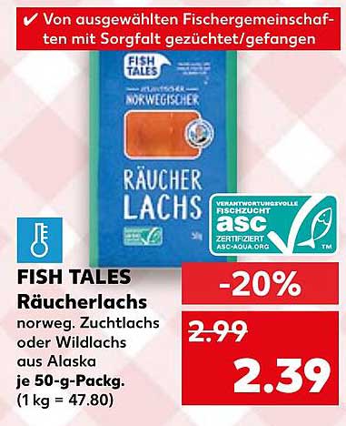 FISH TALES RäucherLachs 50g