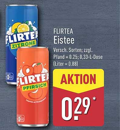 FLIRTEA Eistee - Verschiedene Sorten für erfrischende Momente