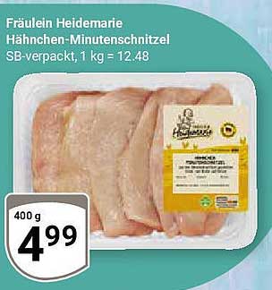Fräulein Heidemarie Hähnchen-Minutensteaks